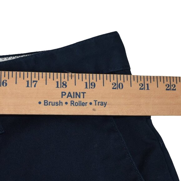 Volcom Navy Chino Shorts Size 40 Skatecore Casual Coastal Prep - Picture 6 of 8